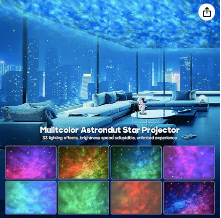 PROYECTOR ASTRONAUTA CON BLUETOOTH 🎶