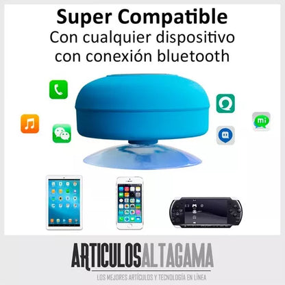 Parlante de ducha HIPERMEABLE [TECNOLOGIA IP67]