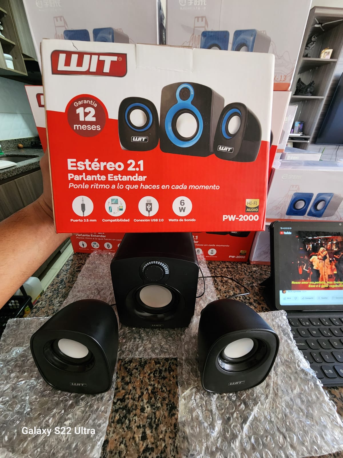 Parlantes para PC Wit