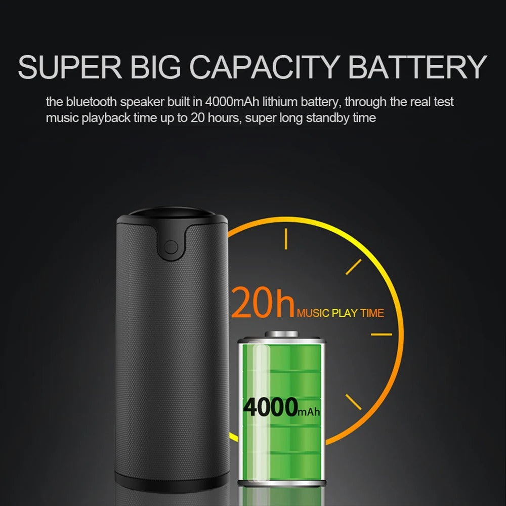 Parlante ZEALOT (S8) TACTIL