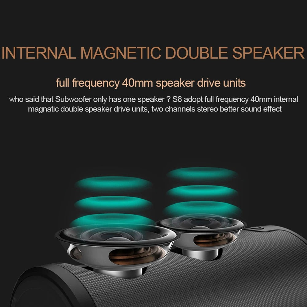 Parlante ZEALOT (S8) TACTIL